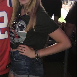 Patriots crop top
